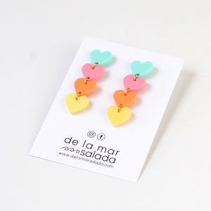 4 CORAZONES PASTEL