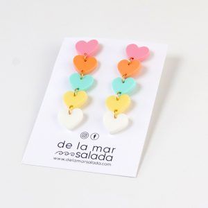 5 CORAZONES PASTEL