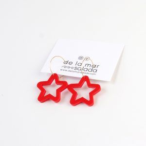 ESTRELLA contorno (ROJO)
